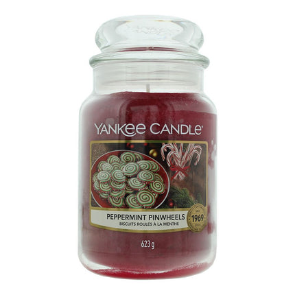 Yankee Candle Peppermint Pinwheels Large Candle Jar 623g