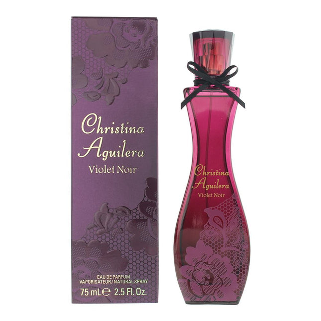 Christina Aguilera Violet Noir Eau de Parfum 75ml Spray for Her