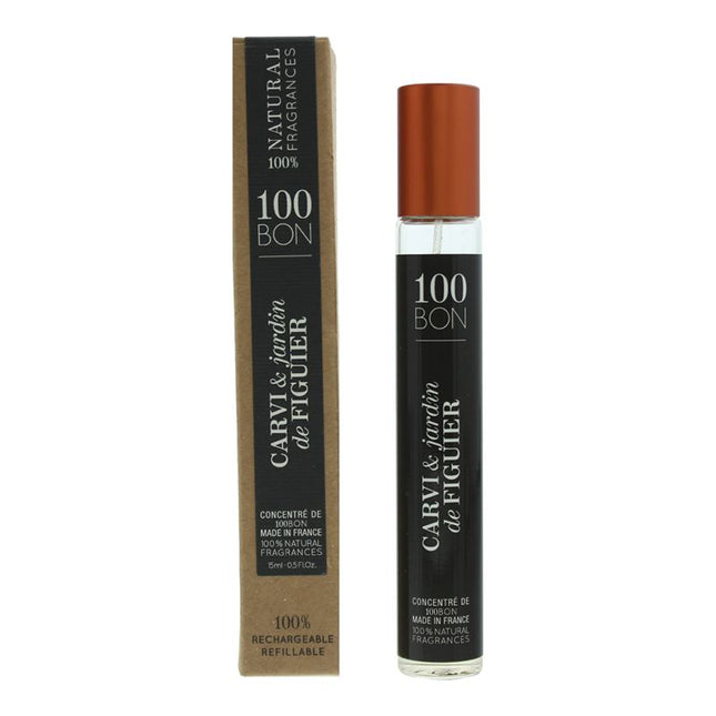 100 Bon Carvi & Jardin De Figuier Concentre Refillable Eau de Parfum 15ml