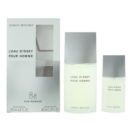 Issey Miyake L'eau D'issey Pour Homme 2 Piece Gift Set: Eau De Toilette 125ml - Eau de Toilette 40ml