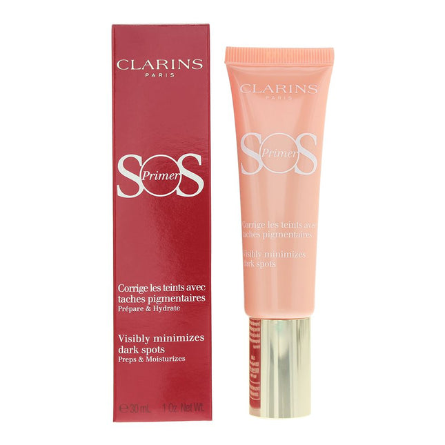 Clarins SOS Primer Visibly Minimises Dark Spots 30ml - 03 Coral