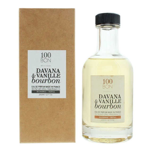 100 Bon Davana & Vanille Bourbon Eau de Parfum 200ml Refill Unisex