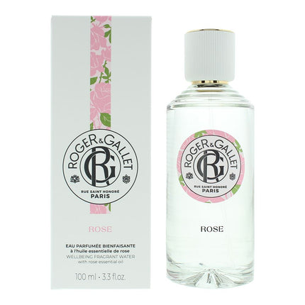 Roger & Gallet Rose Fragrant Wellbeing Water 100ml Spray Unisex