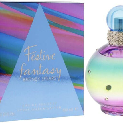 Britney Spears Festive Fantasy Eau de Toilette 100ml Spray for Her
