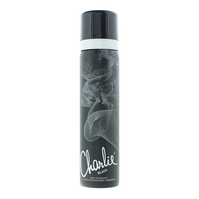Revlon Charlie Black Body Fragrance 75ml NEW. Women's