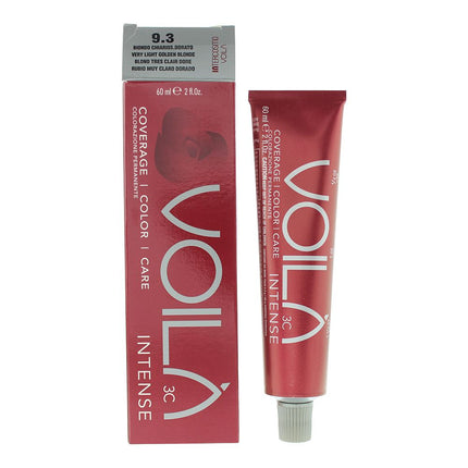 Intercosmo VoilÃ  3C Intense 9.3 Very Light Golden Blonde Hair Colour 60ml