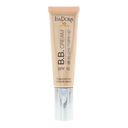 Isadora B.B Cream 10 Light Beige Foundation 35ml