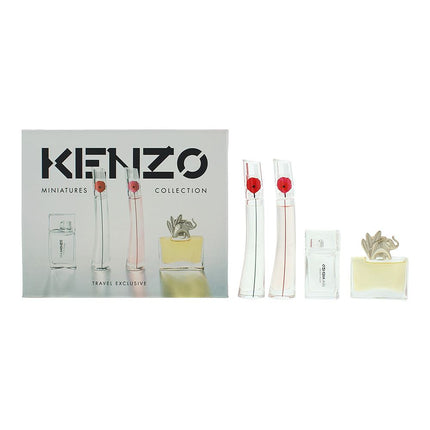 Kenzo Flower 4 Piece Gift Set