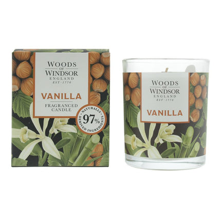 Woods Of Windsor Vanilla Fragranced Candle 150g