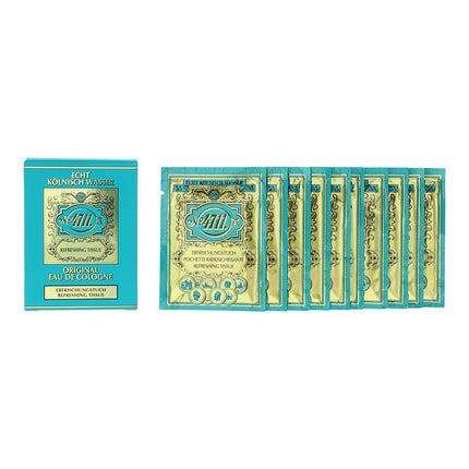 Muelhens 4711 Original Eau de Cologne Refreshing Tissue 10 Units - Unisex