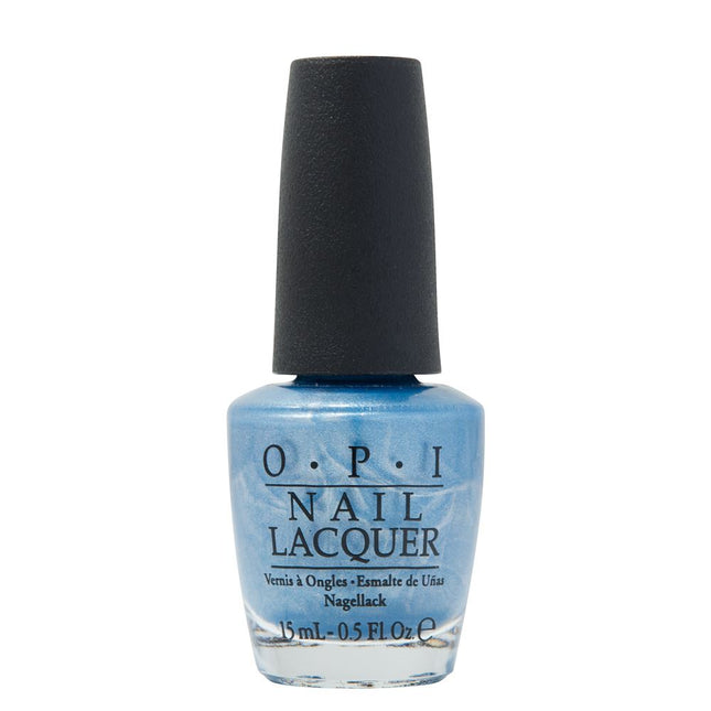 OPI Dinning Al Frisco Nail Polish 15ml NLF54 Lacquer Blue Metalic Manicure
