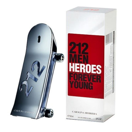 Carolina Herrera 212 Men Heroes Forever Young Eau De Toilette 90ml
