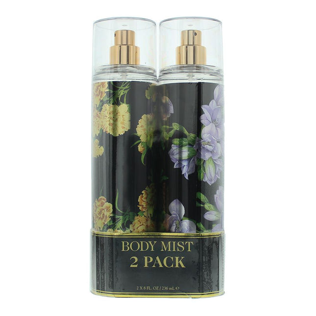Ellen Tracy Floral Radiant Body Mist 236ml + Inspiring Body Mist 236ml Gift Set