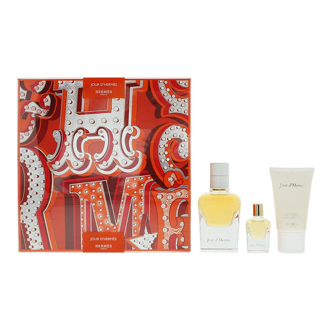 Hermes Jour Dhermes Eau de Parfum 50ml + 7.5ml + Body Lotion 30ml Gift Set