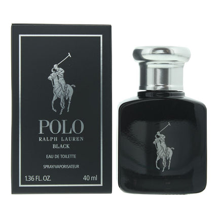 Ralph Lauren Polo Black Eau de Toilette 40ml Spray Mens - NEW. EDT - For Him
