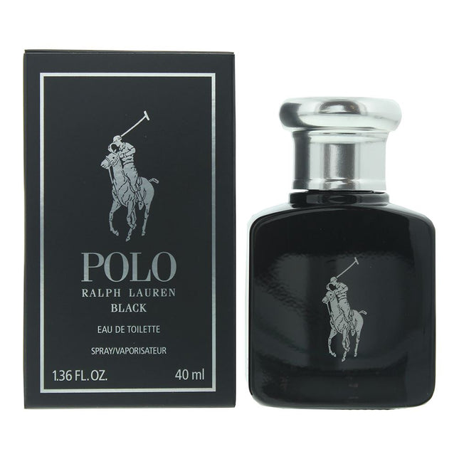 Ralph Lauren Polo Black Eau de Toilette 40ml Spray Mens - NEW. EDT - For Him