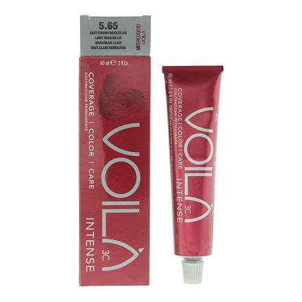 Intercosmo VoilÃ  3C Intense 5.65 Light Beaujolais Hair Colour 60ml