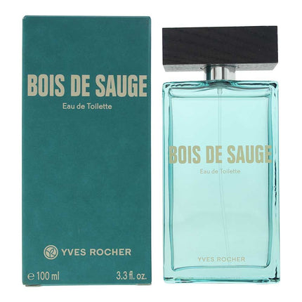 Yves Rocher Bois De Sauge Eau de Toilette 100ml Spray for Him