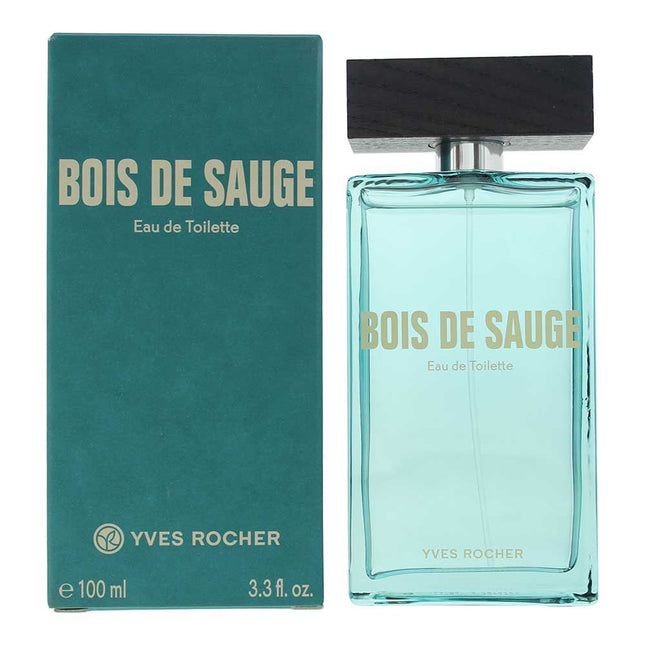 Yves Rocher Bois De Sauge Eau de Toilette 100ml Spray for Him