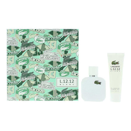 Lacoste Eau De Lacoste L.12.12 Blanc Eau de Toilette 50ml + Shower Gel 50ml