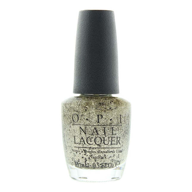 OPI Nail Lacquer Wonderous Star 15ml HLE12 Colour Gold Polish Manicure Varnish