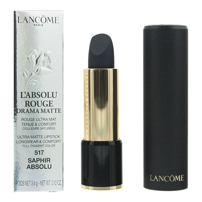 Lancome LAbsolu Rouge Drama Matte Lipstick 3.4g - 517 Saphir Abolsu