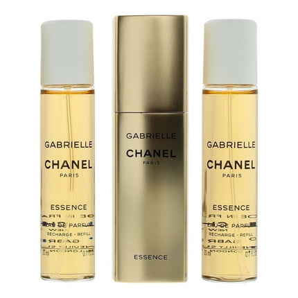 Chanel Gabrielle Essence Twist & Spray Eau de Parfum 3 x 20ml Spray For Her