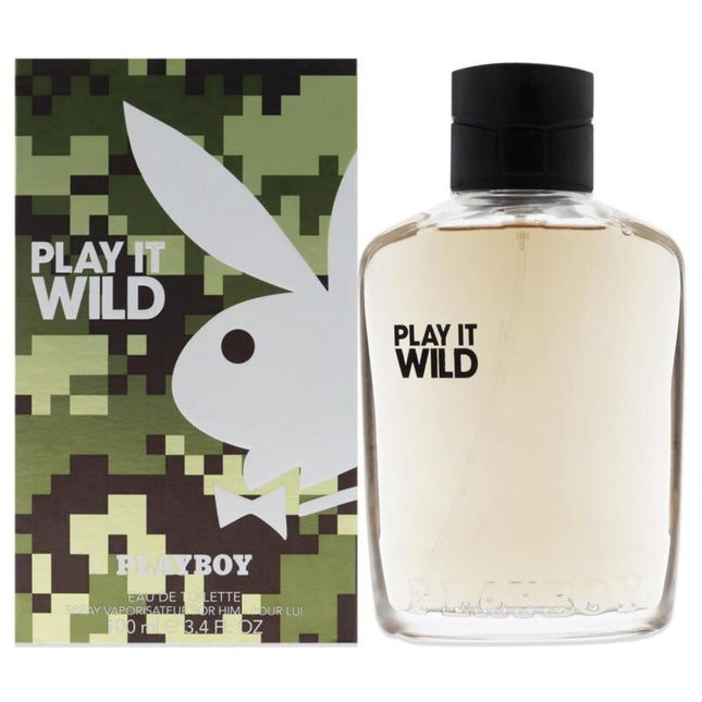 Playboy Play It Wild Eau de Toilette 100ml Spray for Him
