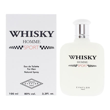 Evaflor Whisky Homme Sport Eau De Toilette 100ml Spray For Him
