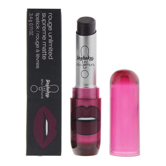 Shu Uemura Yazbukey Rouge Unlimited Supreme Matte Lipstick 3.4g - Grape Jam