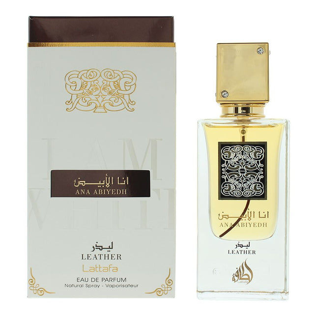 Lattafa Ana Abiyedh Leather Eau de Parfum 60ml Spray Unisex