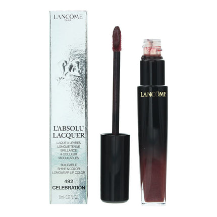 Lancome Labsolu Lacquer No.492 Celebration Lip Colour 8ml