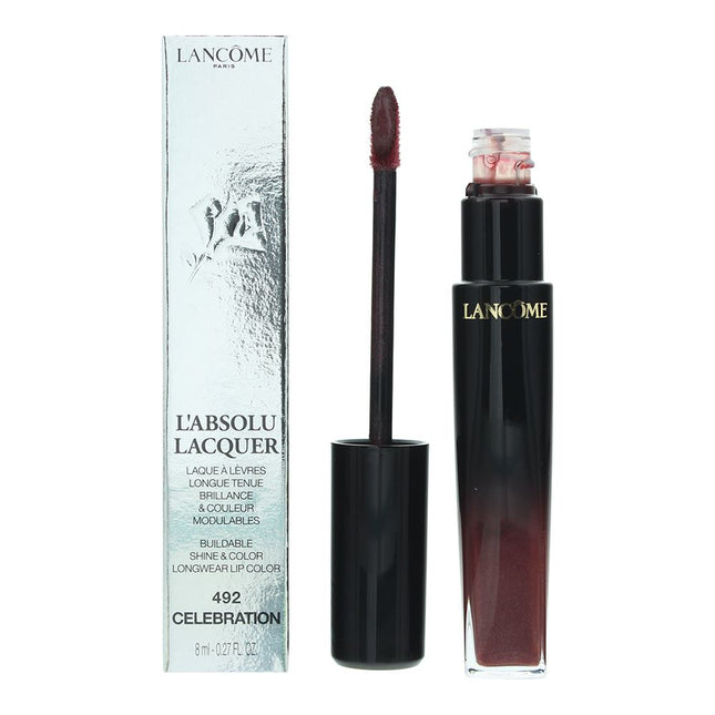Lancome Labsolu Lacquer No.492 Celebration Lip Colour 8ml