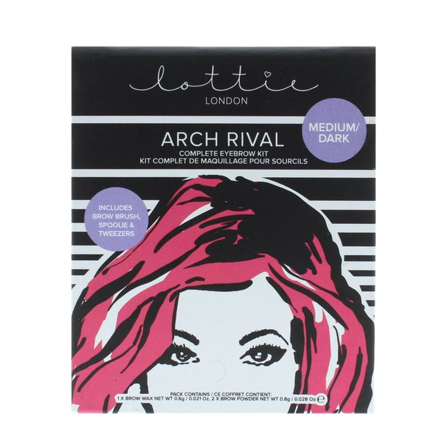 Lottie Arch Rival Complete Eyebrow Kit - Medium/Dark