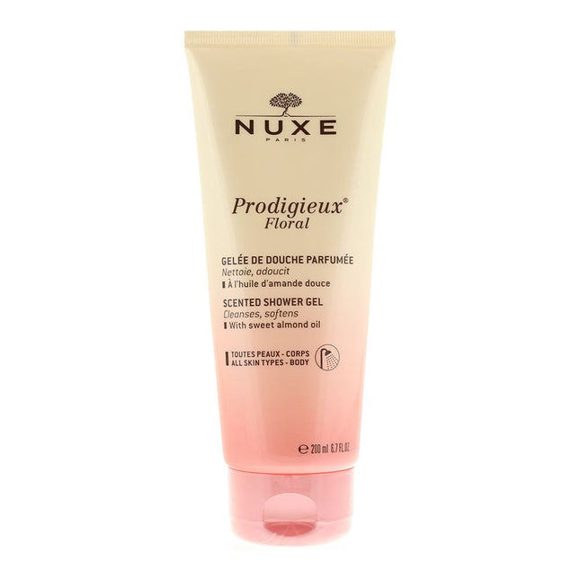 Nuxe Prodigieux Floral Scented Shower Gel 200ml With Sweet Almond Oil