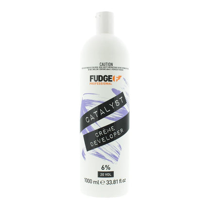 Fudge Professional Catalyst Cream Developer 1000ml - 6 % 20 Volume