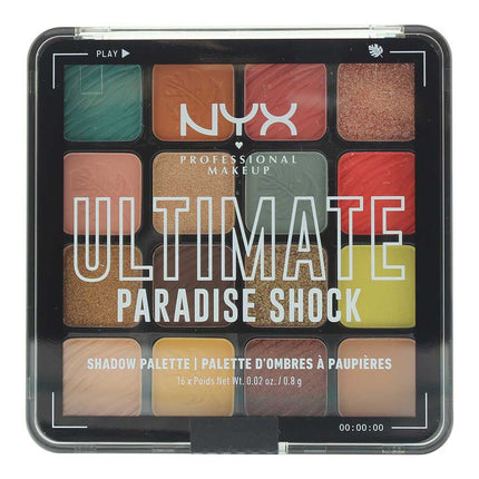 NYX Ultimate Eye Shadow Palette 0.8g - Paradise Shock