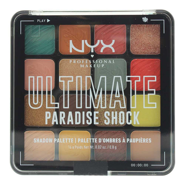 NYX Ultimate Eye Shadow Palette 0.8g - Paradise Shock