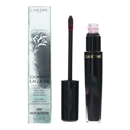 Lancome Labsolu Lacquer No.490 Not Afraid Lip Colour 8ml