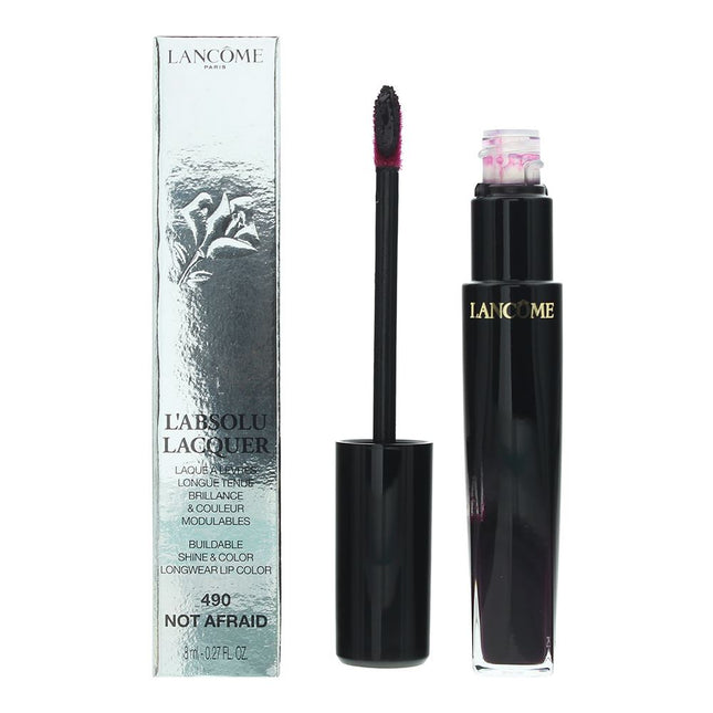 Lancome Labsolu Lacquer No.490 Not Afraid Lip Colour 8ml