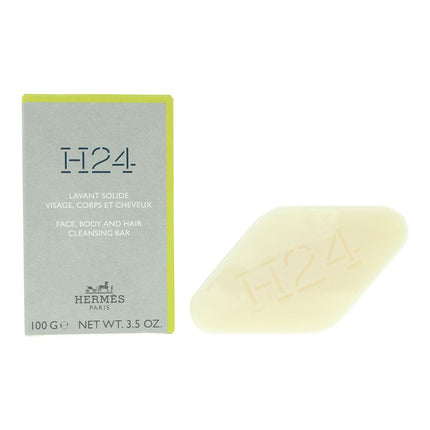 Hermes H24 Face Body And Hair Cleansing Bar 100g