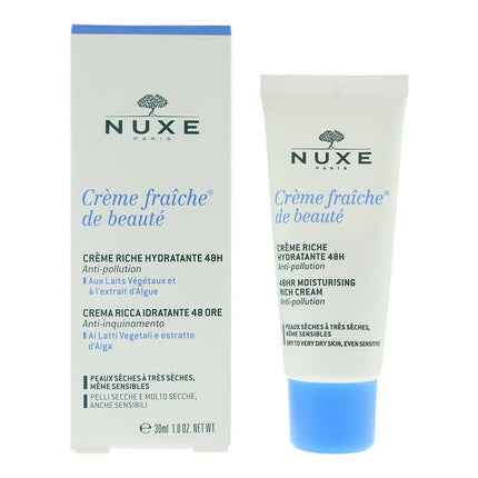 Nuxe Creme Fraiche De Beaute Rich Moisturizing 48H Cream 30ml