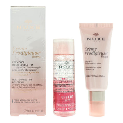 Nuxe Creme Prodigieuse Light Gel-Cream 40ml + Micellar Water 50ml Gift Set