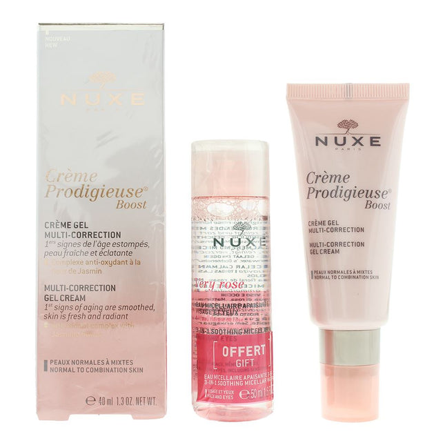 Nuxe Creme Prodigieuse Light Gel-Cream 40ml + Micellar Water 50ml Gift Set