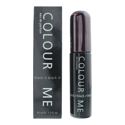 Milton Lloyd Colour Me Homme Black Eau de Parfum 50ml Spray for Him