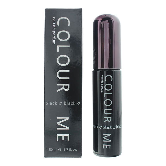 Milton Lloyd Colour Me Homme Black Eau de Parfum 50ml Spray for Him