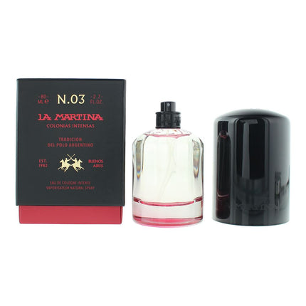 La Martina Nude Amber Intense Eau de Cologne 80ml Spray Unisex