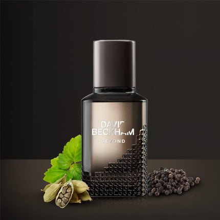 DAVID BECKHAM Beyond Eau De Toilette for Him 90ml, Fougere Herbaceous Fragrance with Notes of Fresh Mojito Accord, Black Pepper and Magnetic Patchouli - Long Lasting