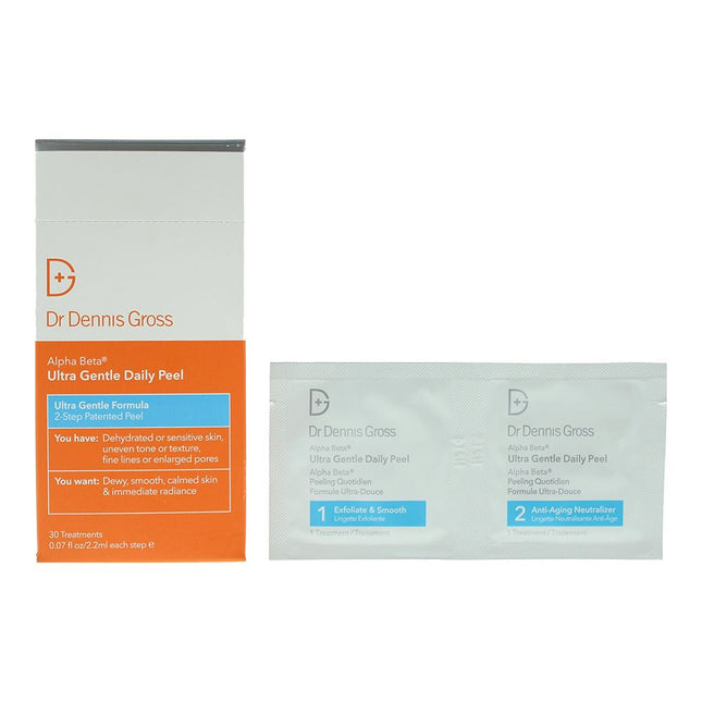 Dr Dennis Gross Alpha Beta Ultra Gentle 2 Step Daily Peel 30 Treatments