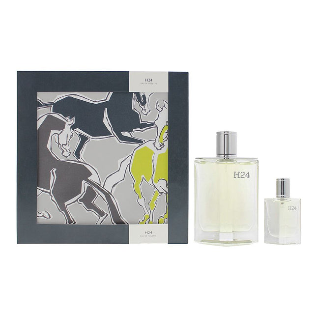 Hermes H24 2 Piece Gift Set: Eau De Toilette 100ml - Eau De Toilette 12.5ml
